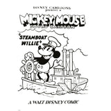 Poster & Frame Disney - Steamboat Willie