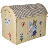 Rice Nathalie Lété Theme Raffia Leksak Baskets 3-Pack