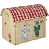 Rice Nathalie Lété Theme Raffia Leksak Baskets 3-Pack