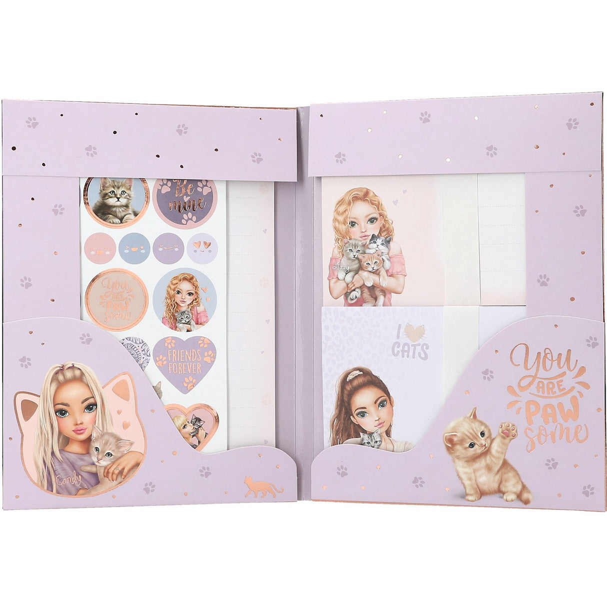 TOPModel Cat Love Brevsæt