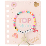 TOPModel Dagbok M/lås Och Armbånd