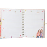 TOPModel Dagbok M/lås Och Armbånd