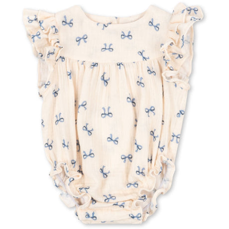 Konges Sløjd Rosett Bleu Coco Romper Gots