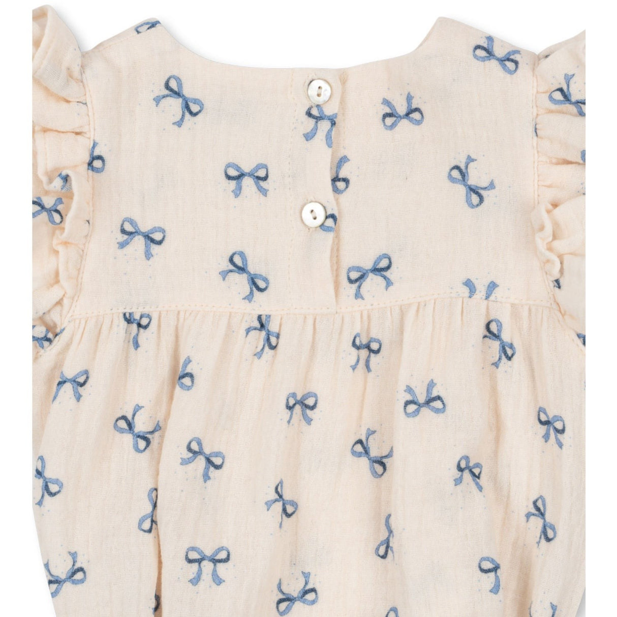 Konges Sløjd Rosett Bleu Coco Romper Gots
