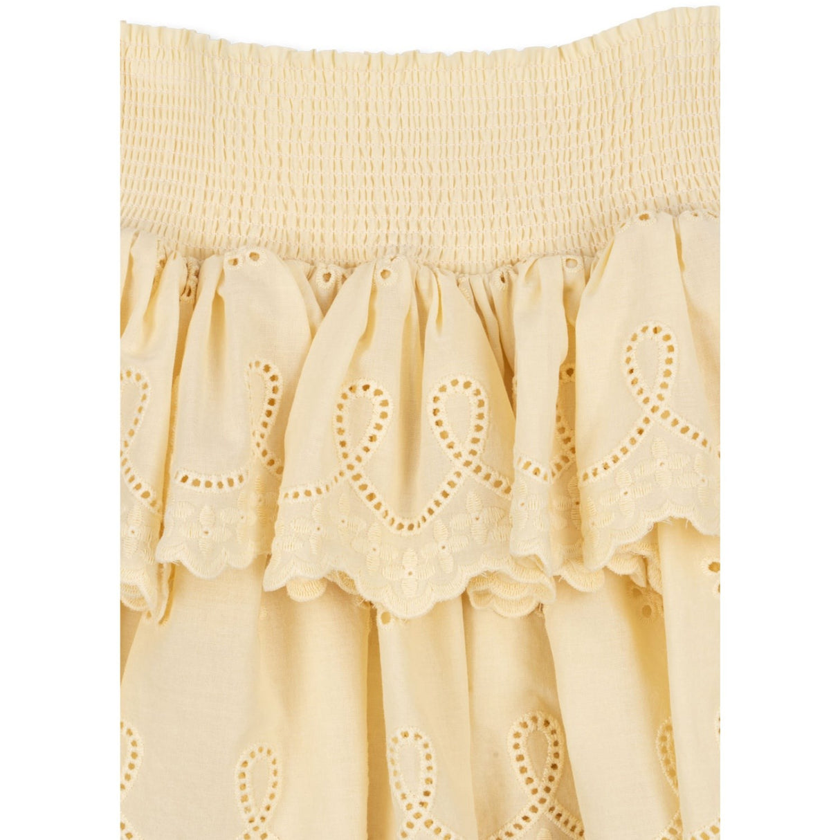 Konges Sløjd Cloud Cream Posey Smock Kjol