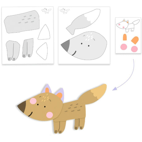 Djeco Fingerfärg, Rörigt Kul