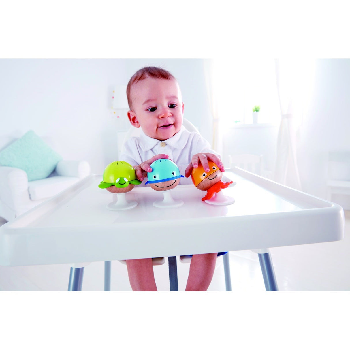 Hape Sea Animals Skallra Set