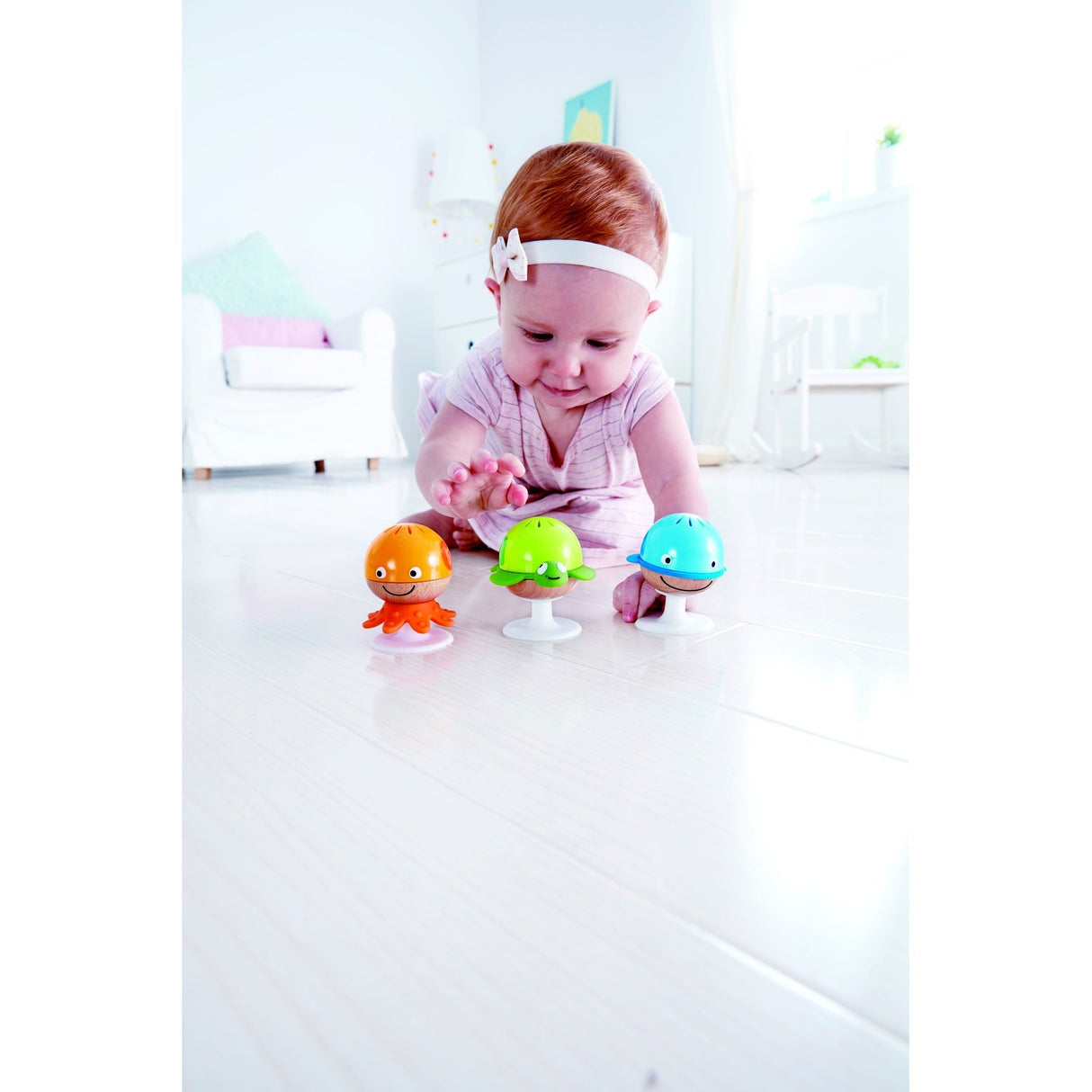 Hape Sea Animals Skallra Set