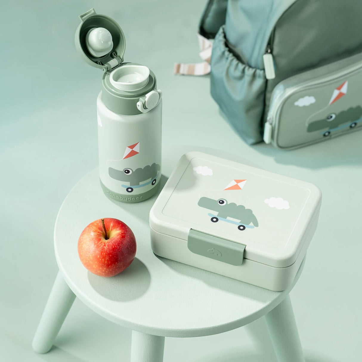 DonebyDeer Green Termoflaska Playground 340 Ml