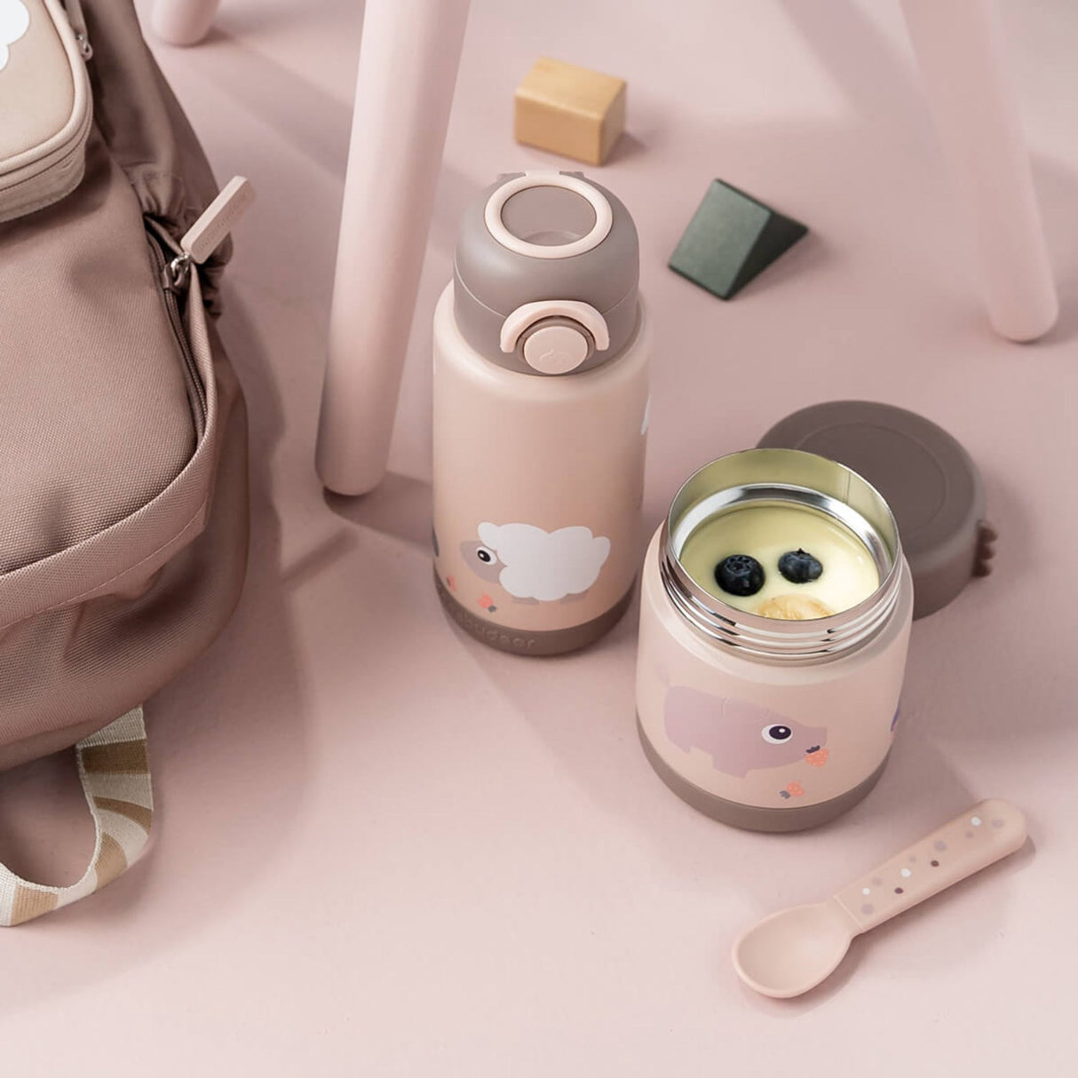 DonebyDeer Powder Termisk Matburk Tiny Farm 300 Ml