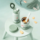 DonebyDeer Green Termisk Matburk Playground 300 Ml