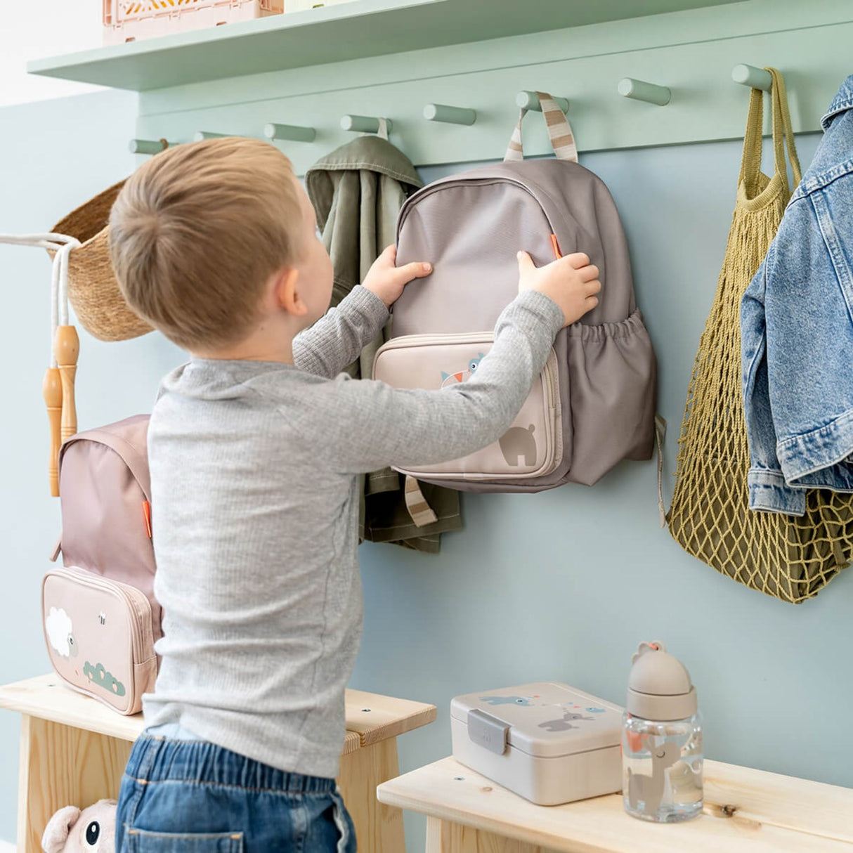 DonebyDeer Sand Matlåda Med Opdeler Celebration