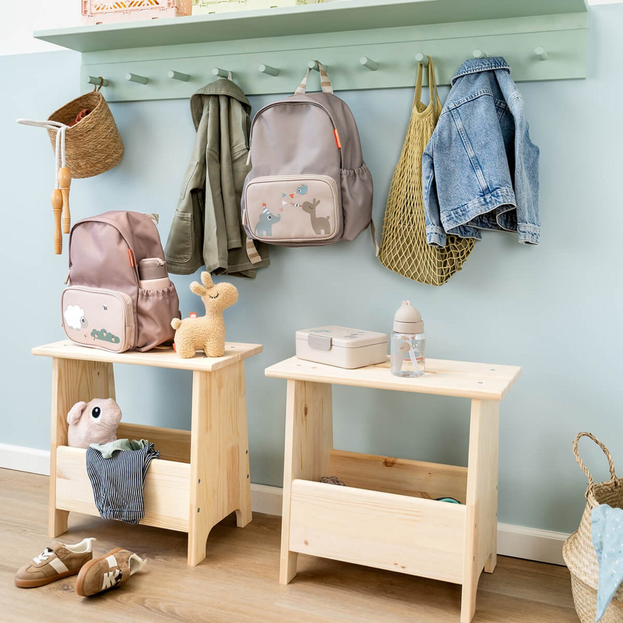 DonebyDeer Sand Matlåda Med Opdeler Celebration