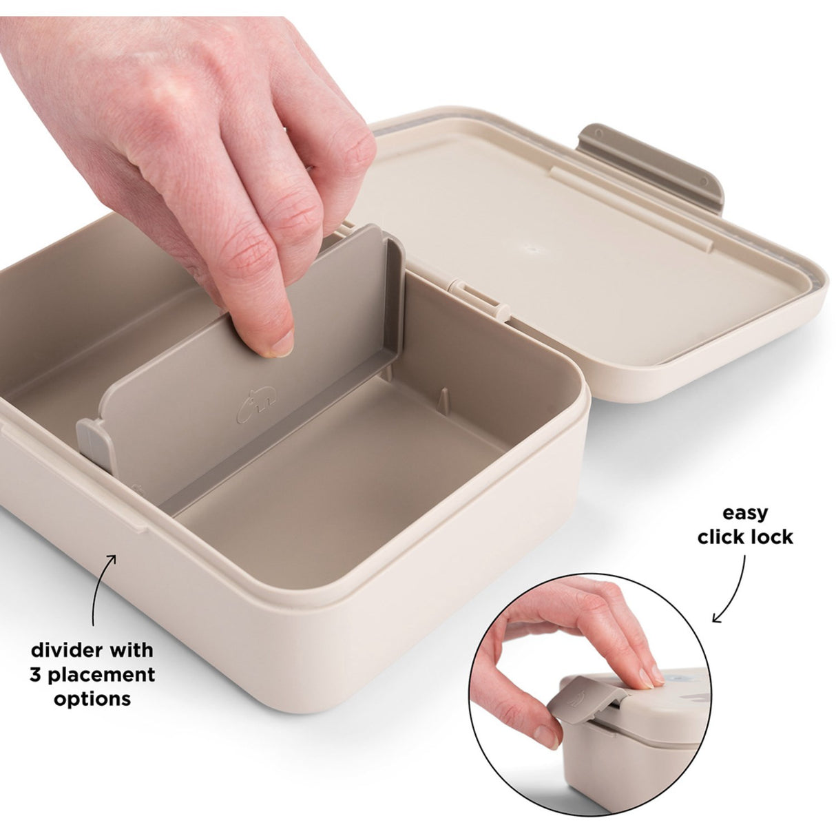 DonebyDeer Sand Matlåda Med Opdeler Celebration