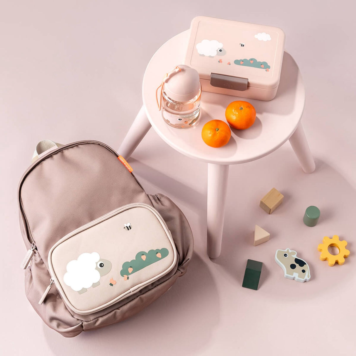 DonebyDeer Powder Matlåda Med Opdeler Tiny Farm