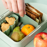 DonebyDeer Green Matlåda Med Opdeler Playground