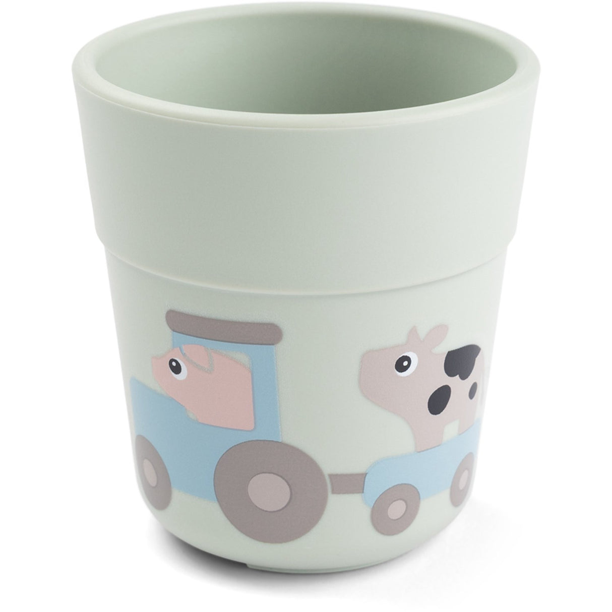 DonebyDeer Green Foodie Matsalsset Med Sugekop Tiny Farm