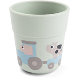 DonebyDeer Green Foodie Matsalsset Med Sugekop Tiny Farm