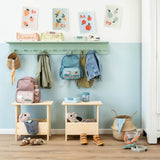 DonebyDeer Blue Barnryggsäck Tiny Farm 7,5 L