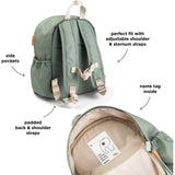 DonebyDeer Green Barnryggsäck Playground 7,5 L