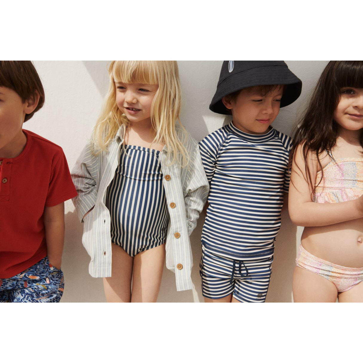 Wheat Rainbow Flowers Lærke Bikini