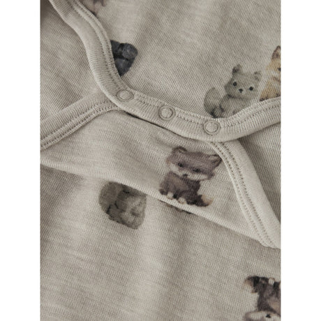 Name It Nacreous Cloud Forest Animals Nbmwang Ull Rib Ls Body Aop