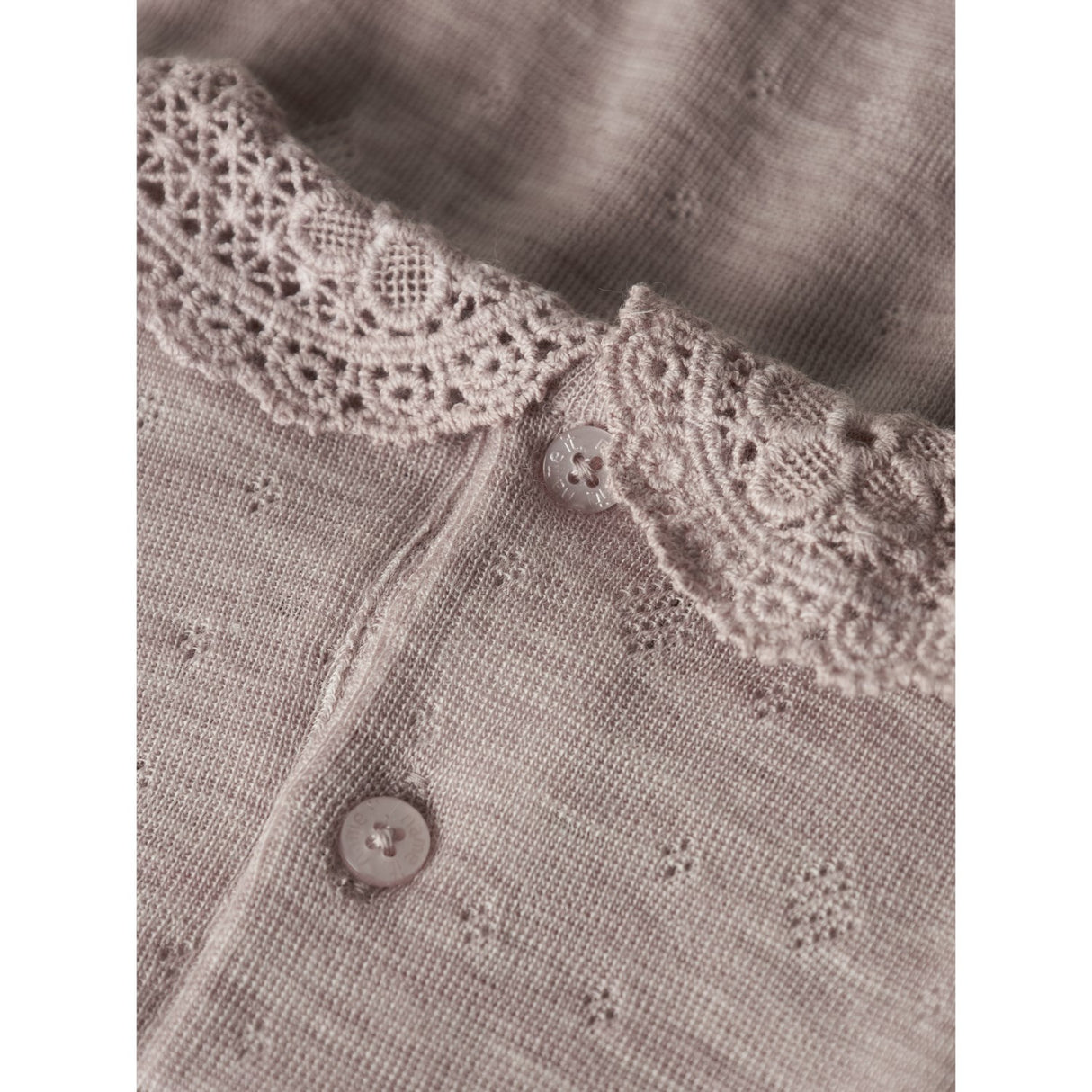 Name It Shadow Gray Nbfwang Ull Needle Ls Body W/Collar