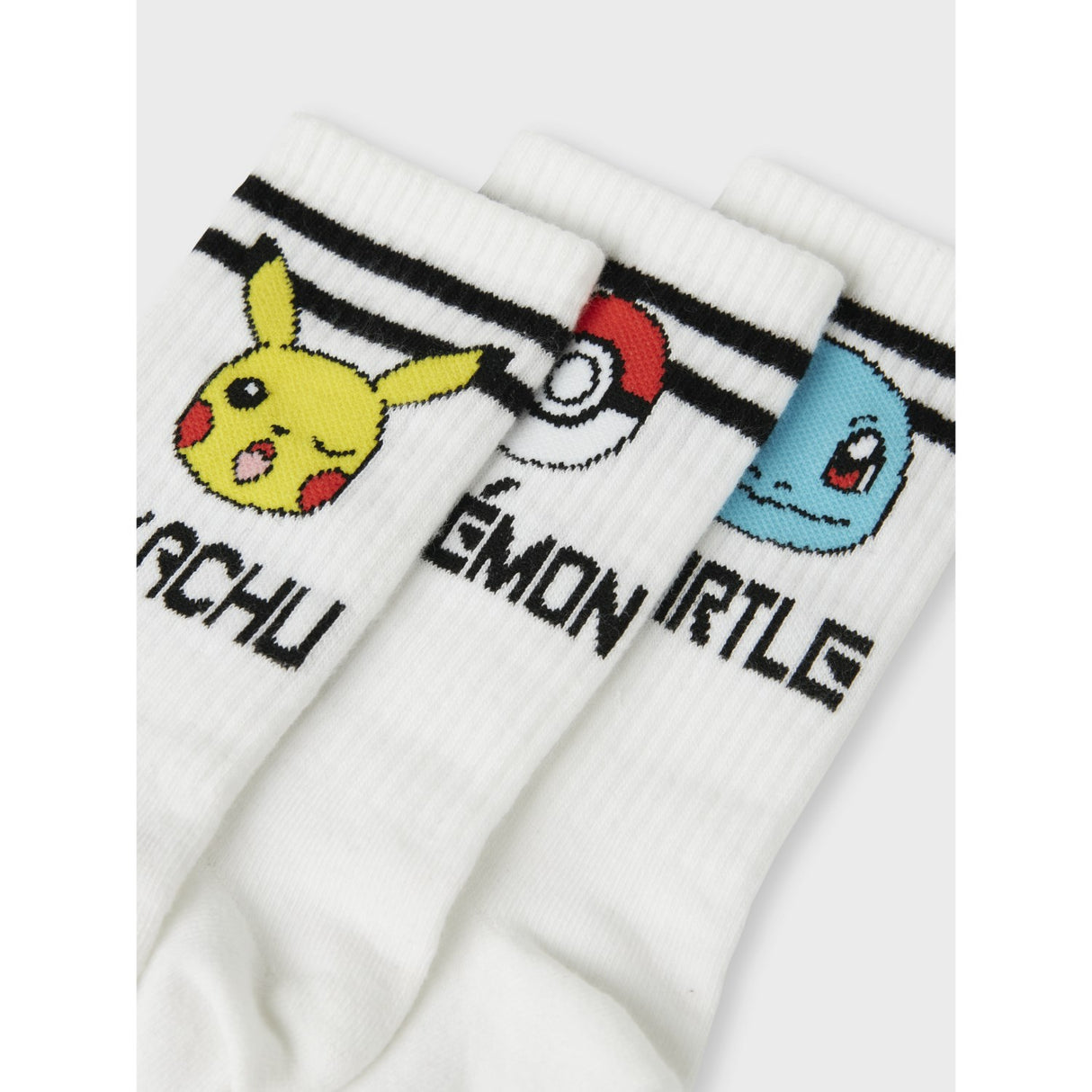 Name It Bright White Milton Pokemon 3-Pack Strumpor