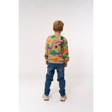 The New Humus AOP Peter Oversize Sweatshirt