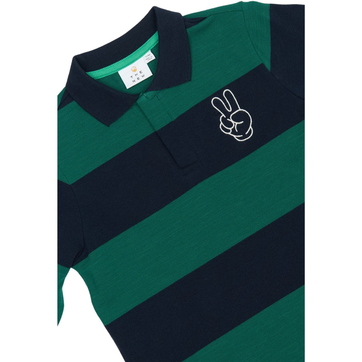 The New Navy Blazer Striped Pino L_S Pique Pikétröja