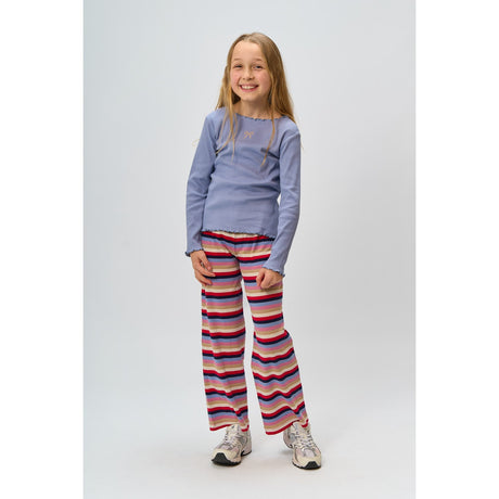 The New Multi Striped Rosie Wide Rib Byxor