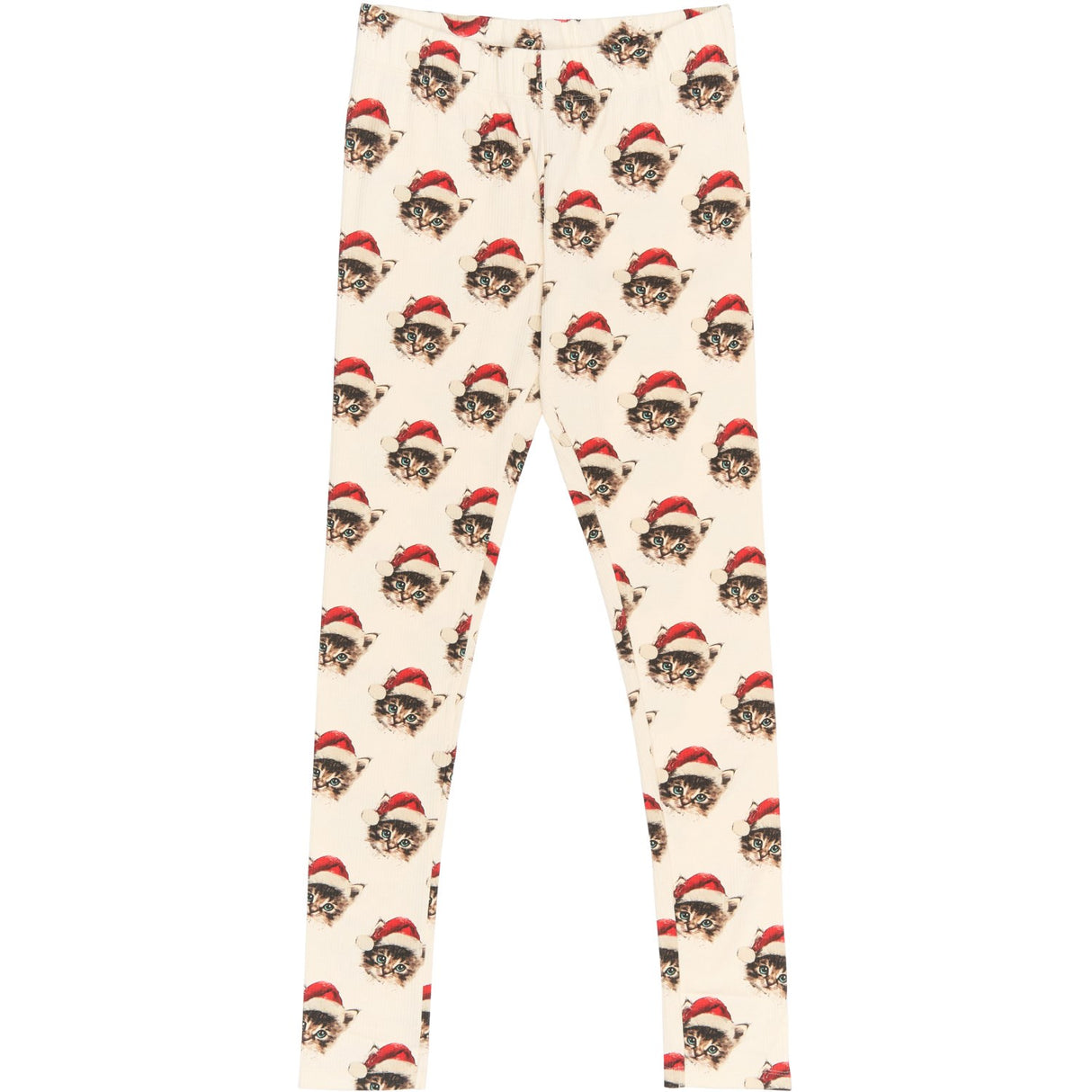 The New Gardenia Cat AOP Holiday Adult Rib Night Sett