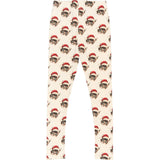 The New Gardenia Cat AOP Holiday Adult Rib Night Sett