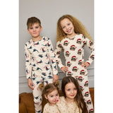 The New Gardenia Dino AOP Holiday Rib Night Sett