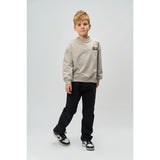 The New Light Grey Melange Ron Melange Oversize Sweatshirt