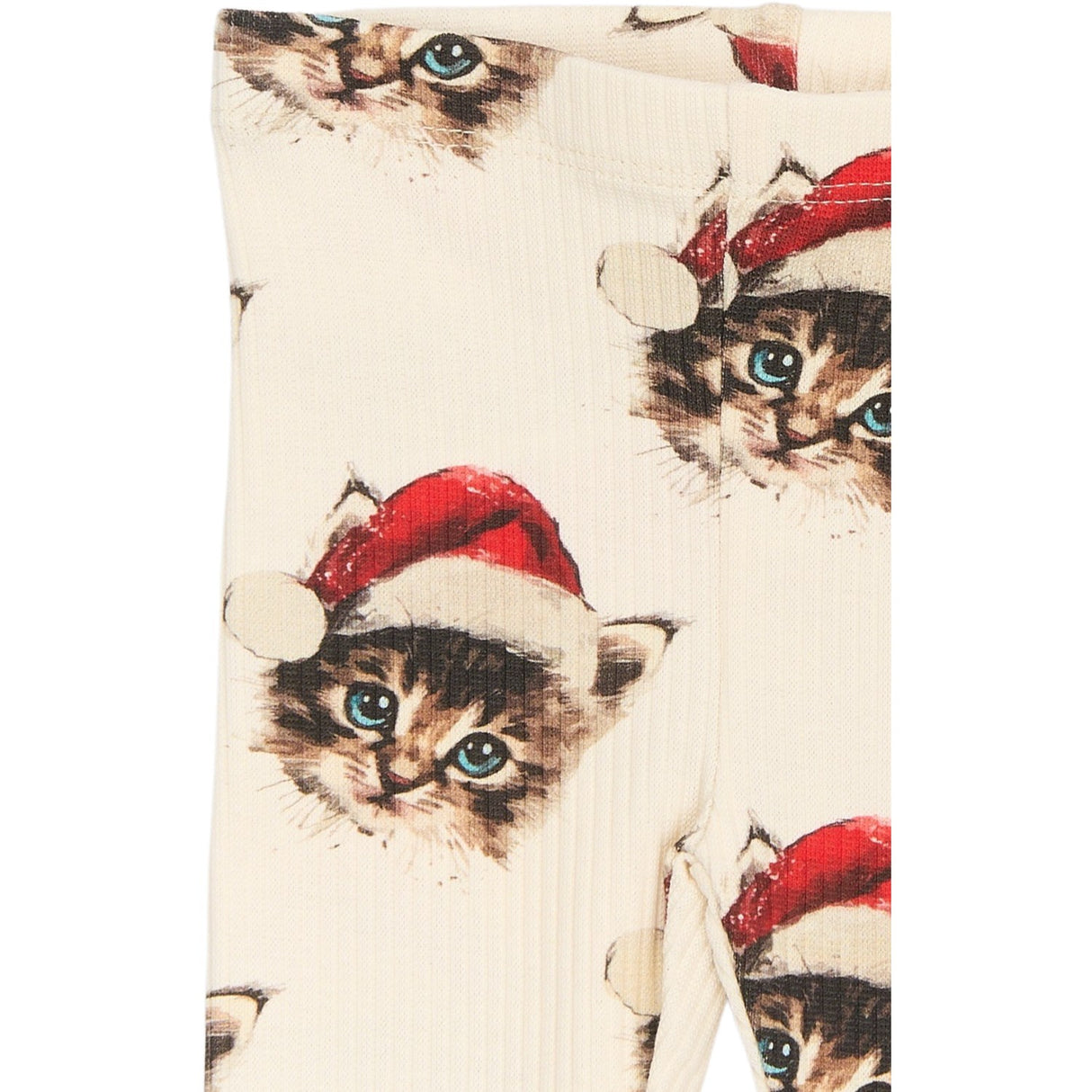THE NEW Siblings Gardenia Cat AOP Holiday Rib Leggings