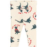 THE NEW Siblings Gardenia Dino AOP Holiday Rib Leggings