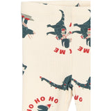 THE NEW Siblings Gardenia Dino AOP Holiday Rib Leggings
