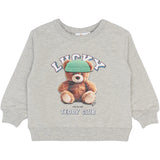 THE NEW Siblings Light Grey Melange Pippin Oversize Sweatshirt