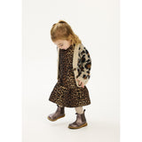 THE NEW Siblings Feather Gray AOP Paloma S_L Denim Klänning