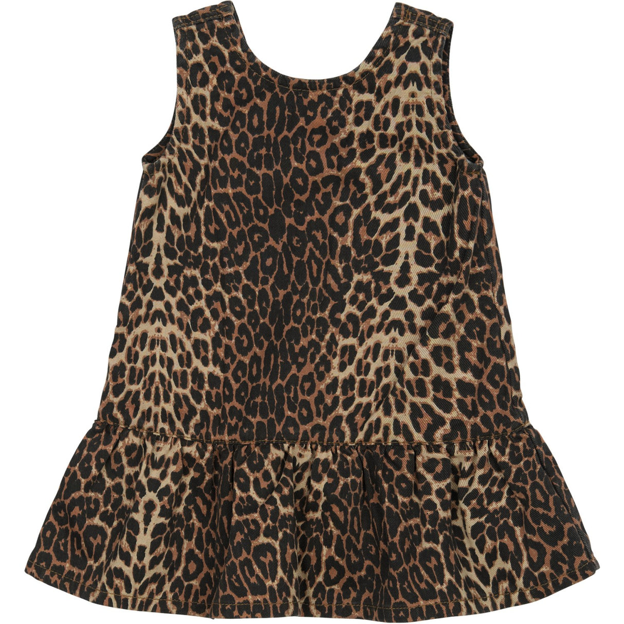 THE NEW Siblings Feather Gray AOP Paloma S_L Denim Klänning