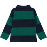 THE NEW Siblings Navy Blazer Striped Pinon L_S Pique Pikétröja