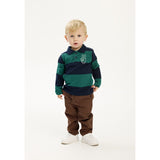 THE NEW Siblings Navy Blazer Striped Pinon L_S Pique Pikétröja