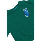 THE NEW Siblings Alpine Green Phineas Oversize Sweatshirt