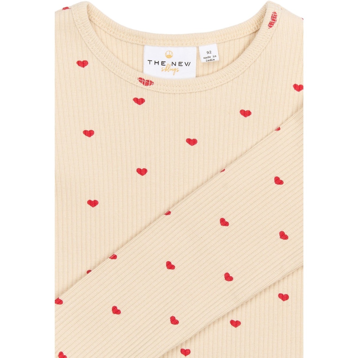 THE NEW Siblings Gardenia AOP Rhea L_S Rib Tee