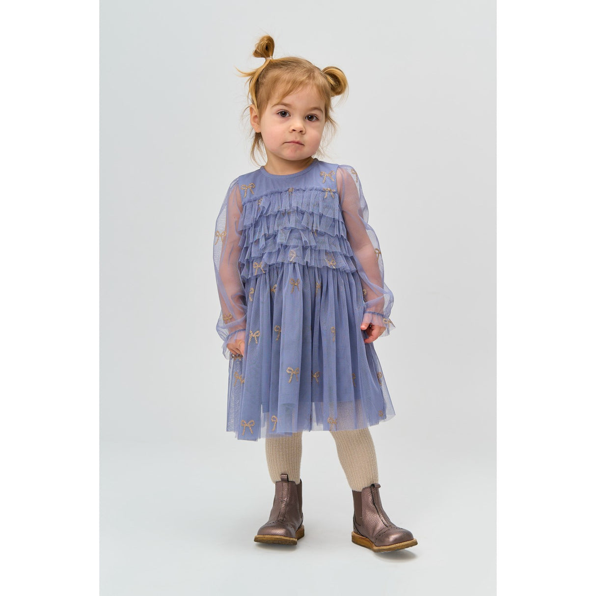 THE NEW Siblings Tempest AOP Runa L_S Klänning