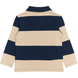 THE NEW Siblings Navy Blazer Striped Rinon L_S Pique Pikétröja