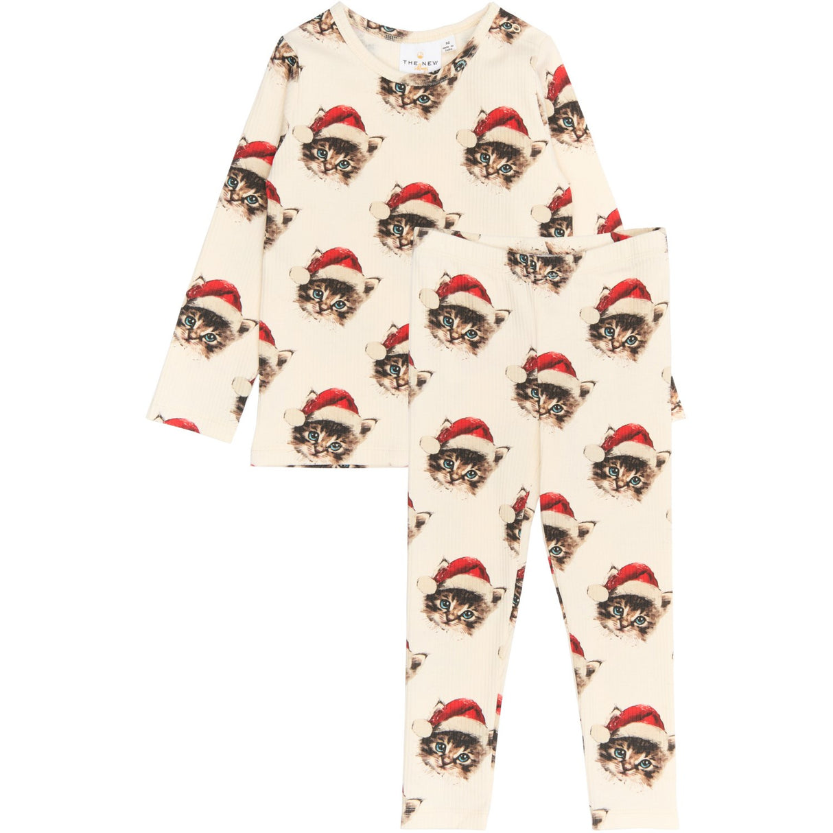 THE NEW Siblings Gardenia Cat AOP Holiday Rib Night Sett