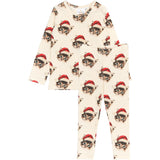 THE NEW Siblings Gardenia Cat AOP Holiday Rib Night Sett