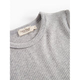 MarMar Modal Melange Light Grey Melange Plain Blus
